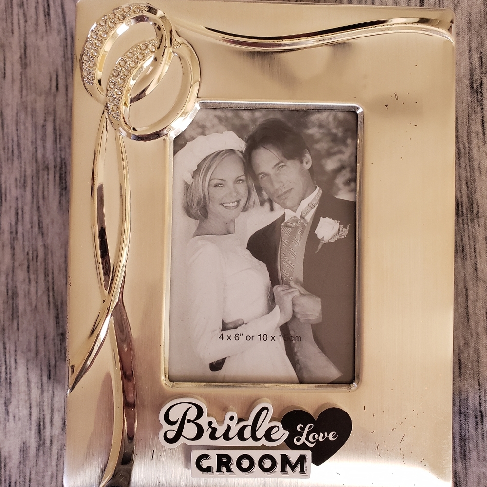 Ornate Silver Embossed Wedding Album